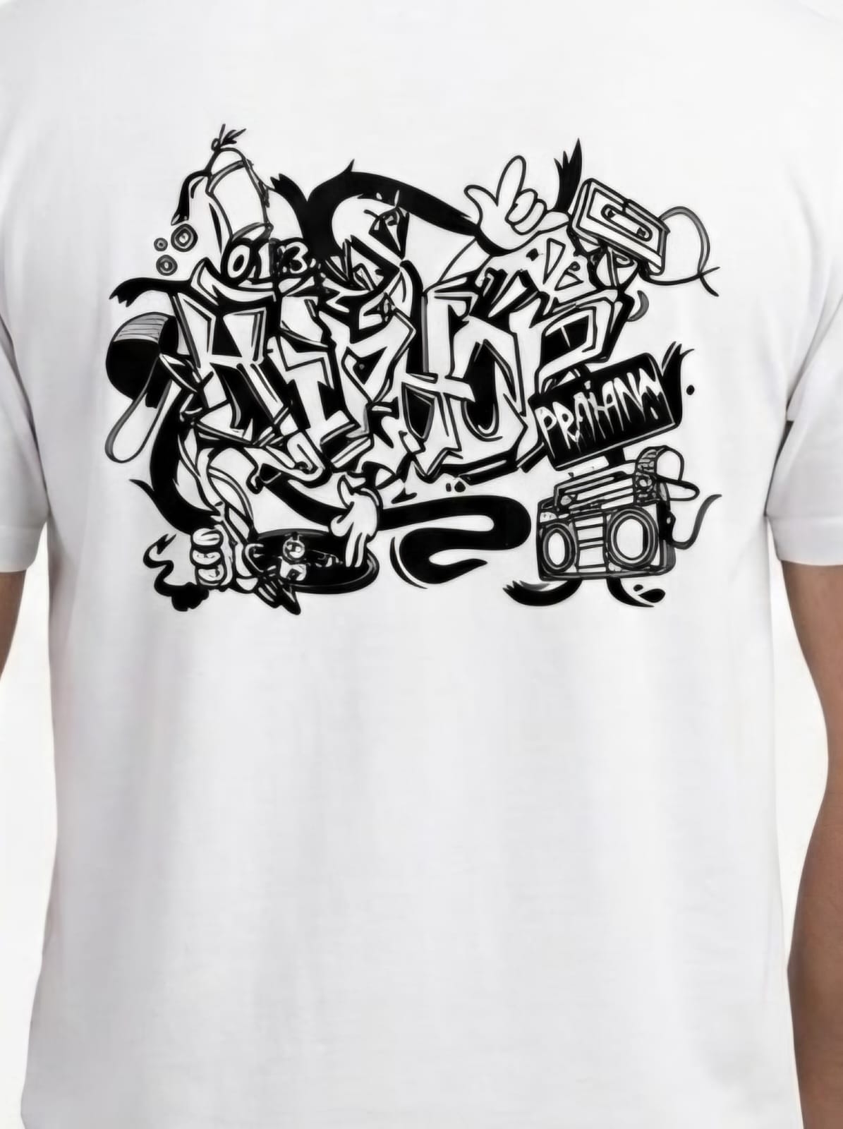 Hip Pop style Regular Fit Tee