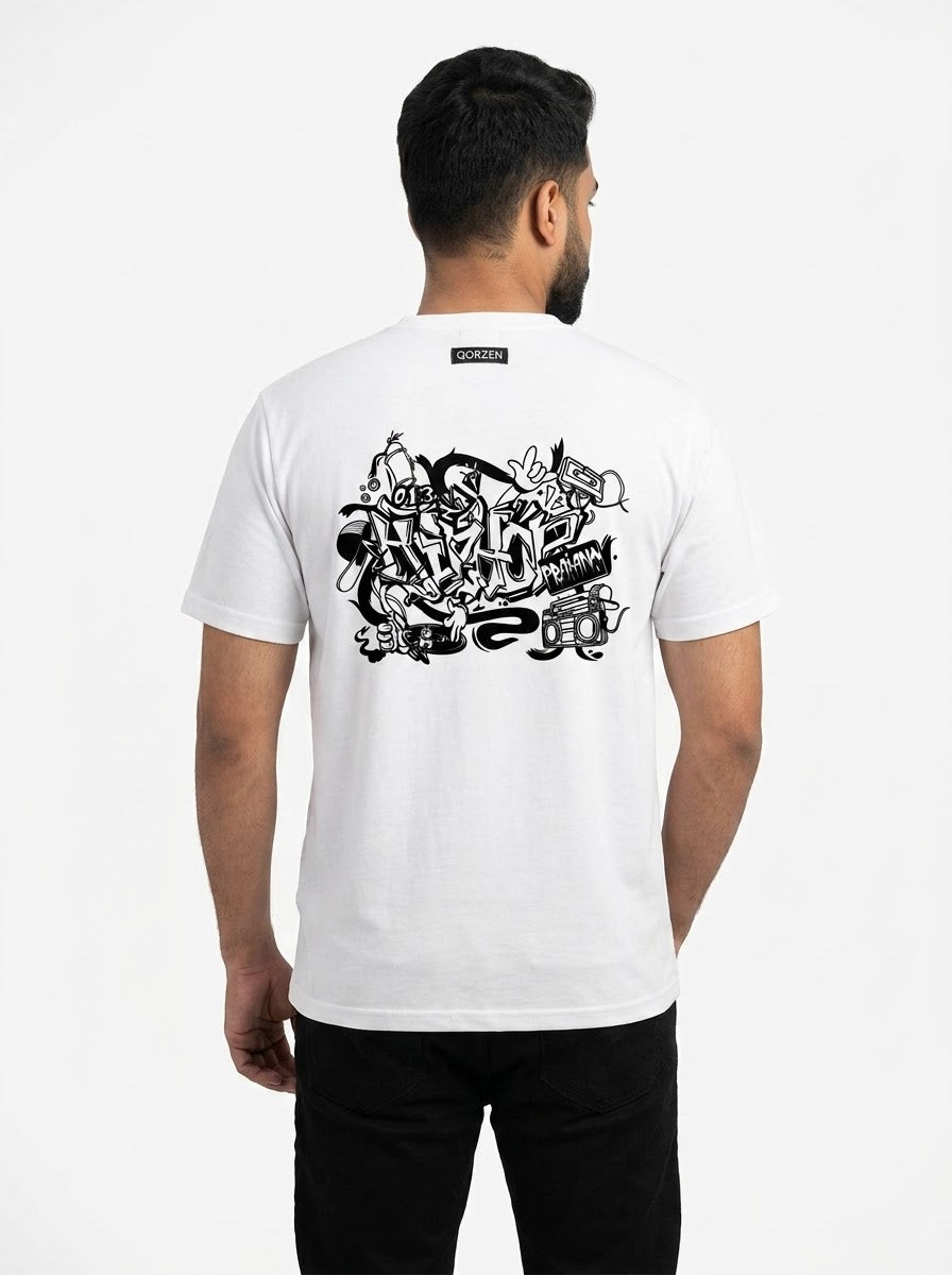 Hip Pop style Regular Fit Tee