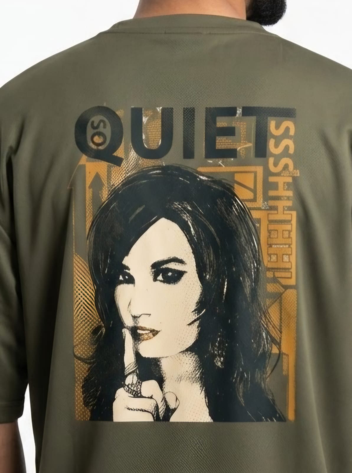 Be Quiet Oversized Shirt