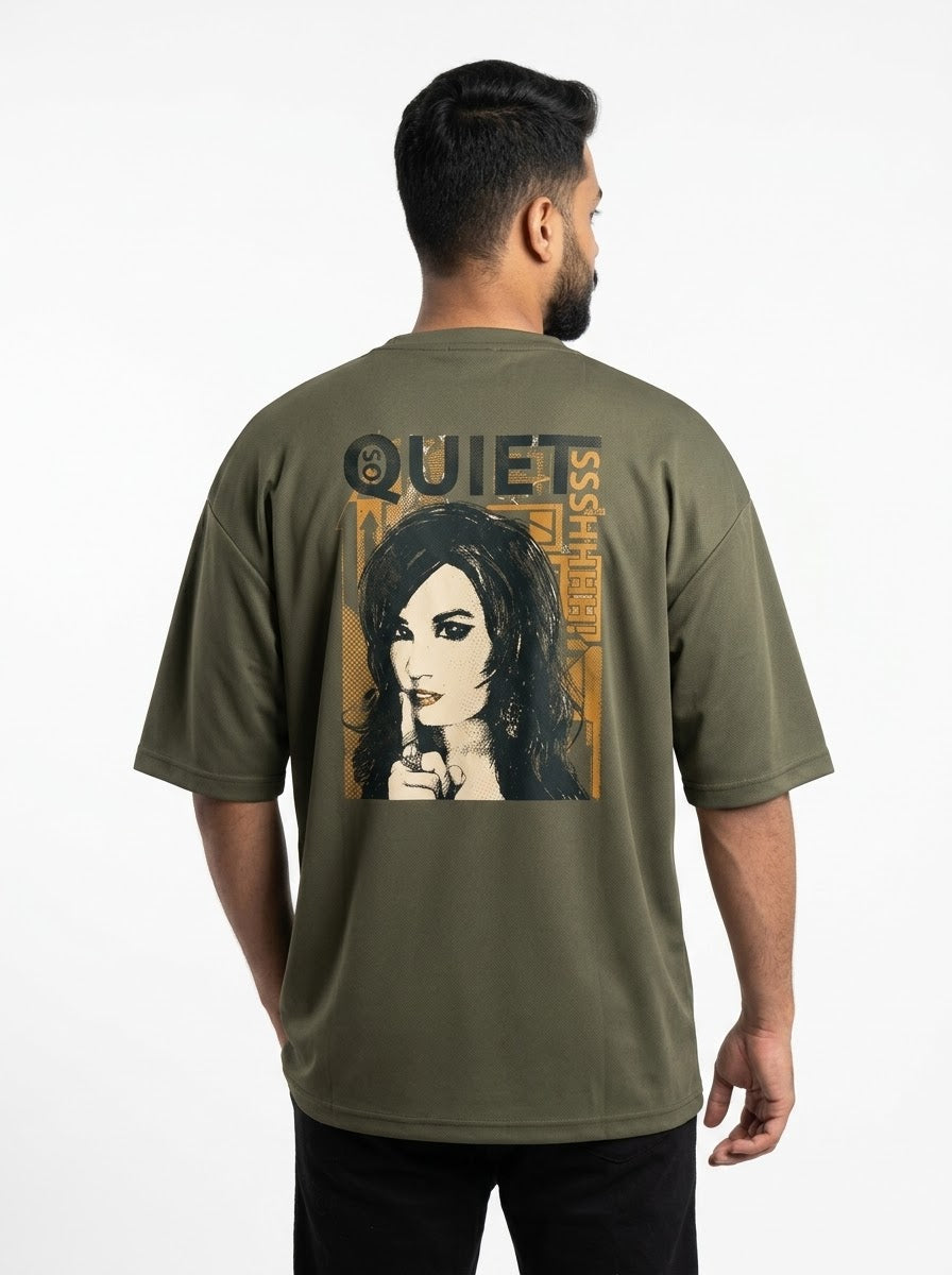 Be Quiet Oversized Shirt
