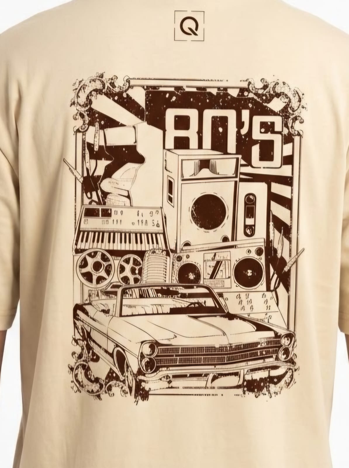 The 80s Guy Oversized Shirt