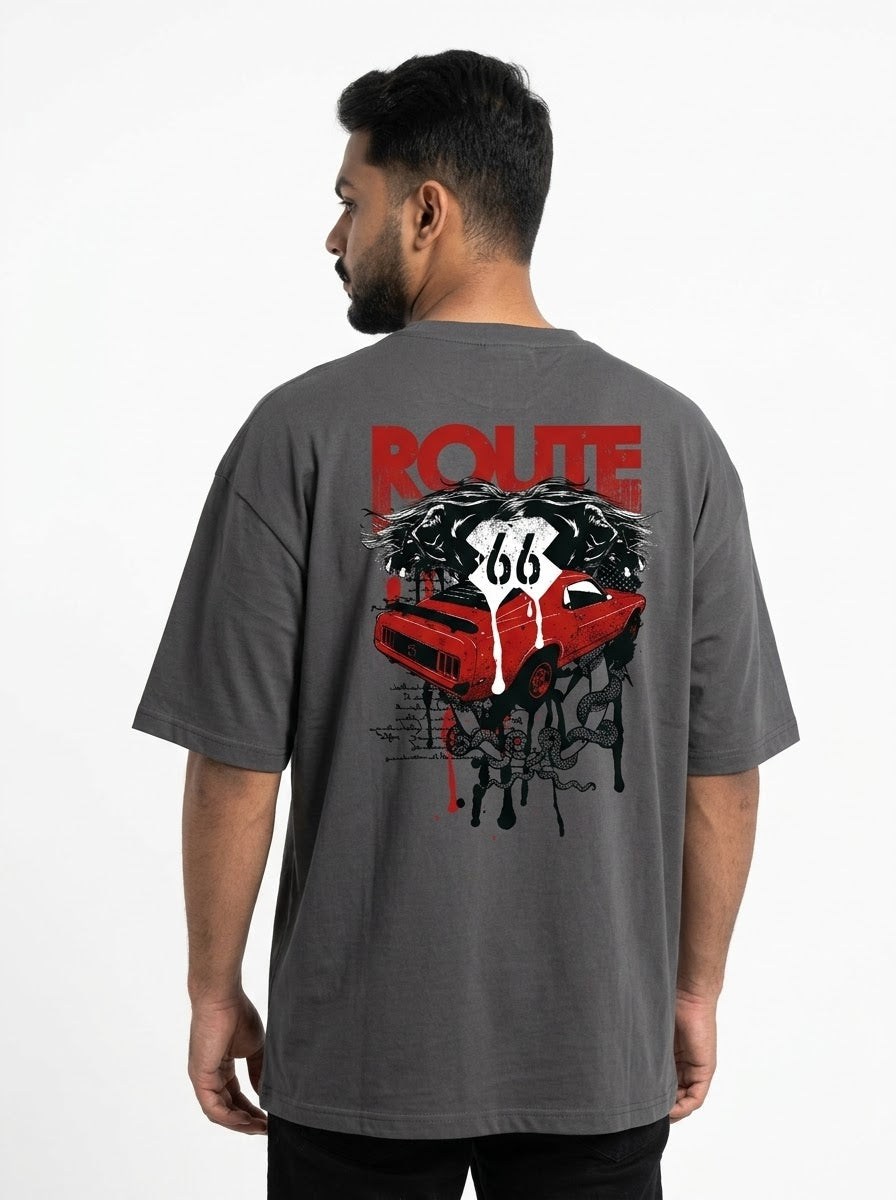 ROUTE 66 Oversized Shirt